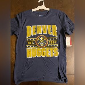 Athletic Navy Denver Nuggets T-Shirt